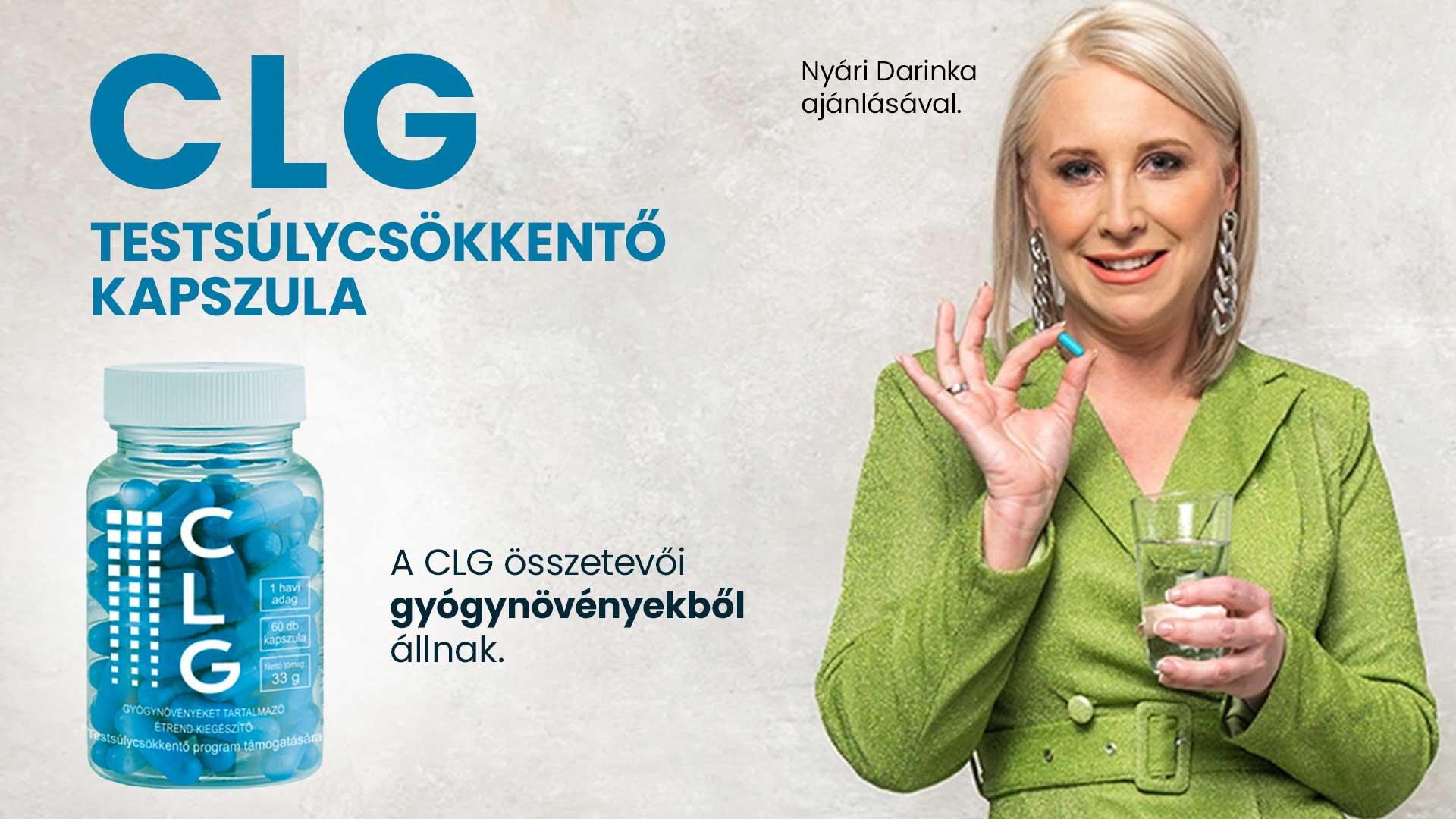 CLG Testsúlycsökkentő  kapszula – Diéta Pláza
