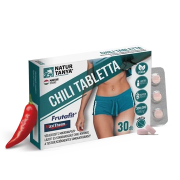 Natur Tanya® Chili tabletta a testsúlycsökkentés támogatásáért. – Diéta Pláza