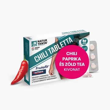 Natur Tanya® Chili tabletta a testsúlycsökkentés támogatásáért. – Diéta Pláza Natur Tanya® Chili tabletta a testsúlycsökkentés támogatásáért. – Diéta Pláza