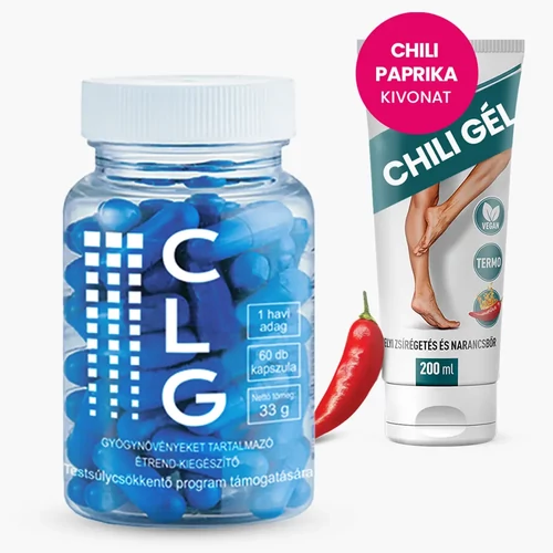 CLG – A testsúlycsökkentő innovátor és Fogyasztó Chili Gél