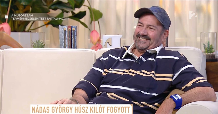 20 kilótól szabadult meg Nádas György